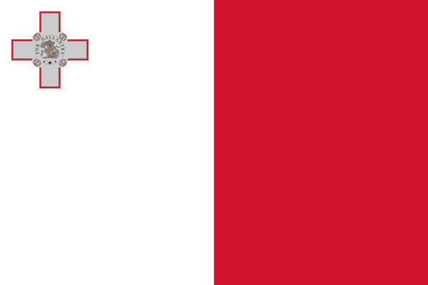 Le drapeau de Malte