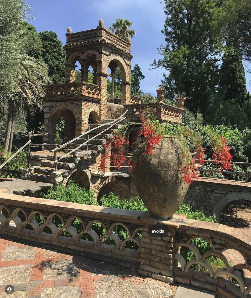 jardins villa comunale de taormina