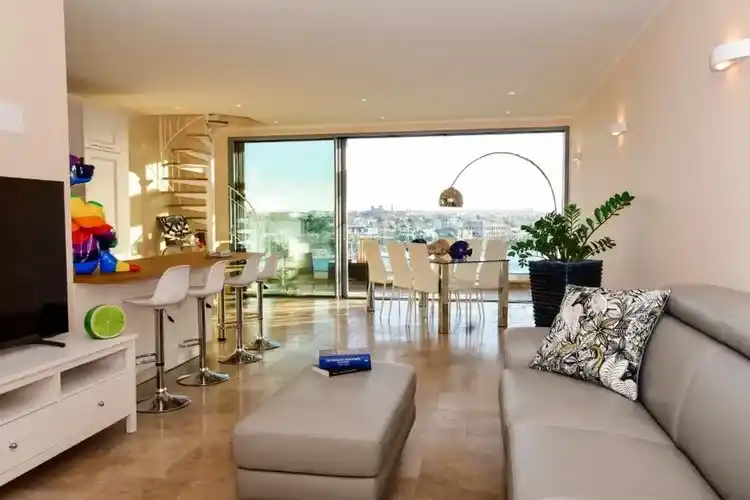 seafront duplex penthouse