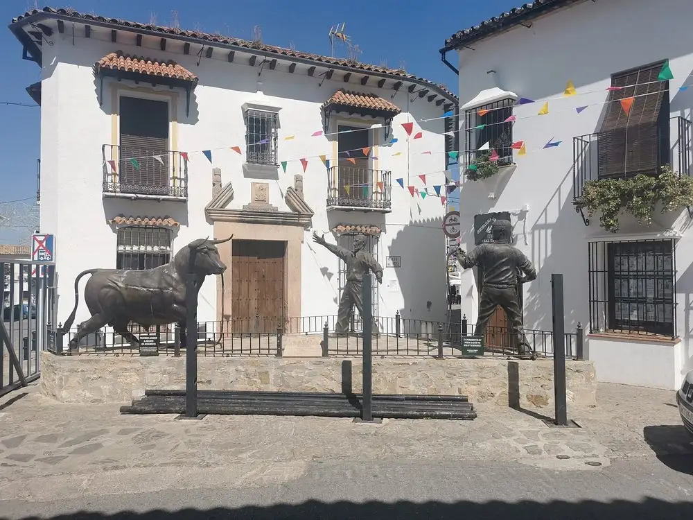 monumento al toro de cuerda