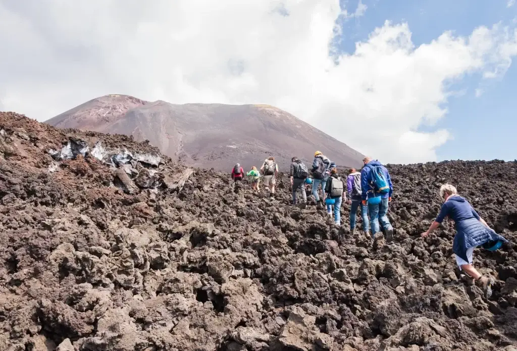 trekking etna