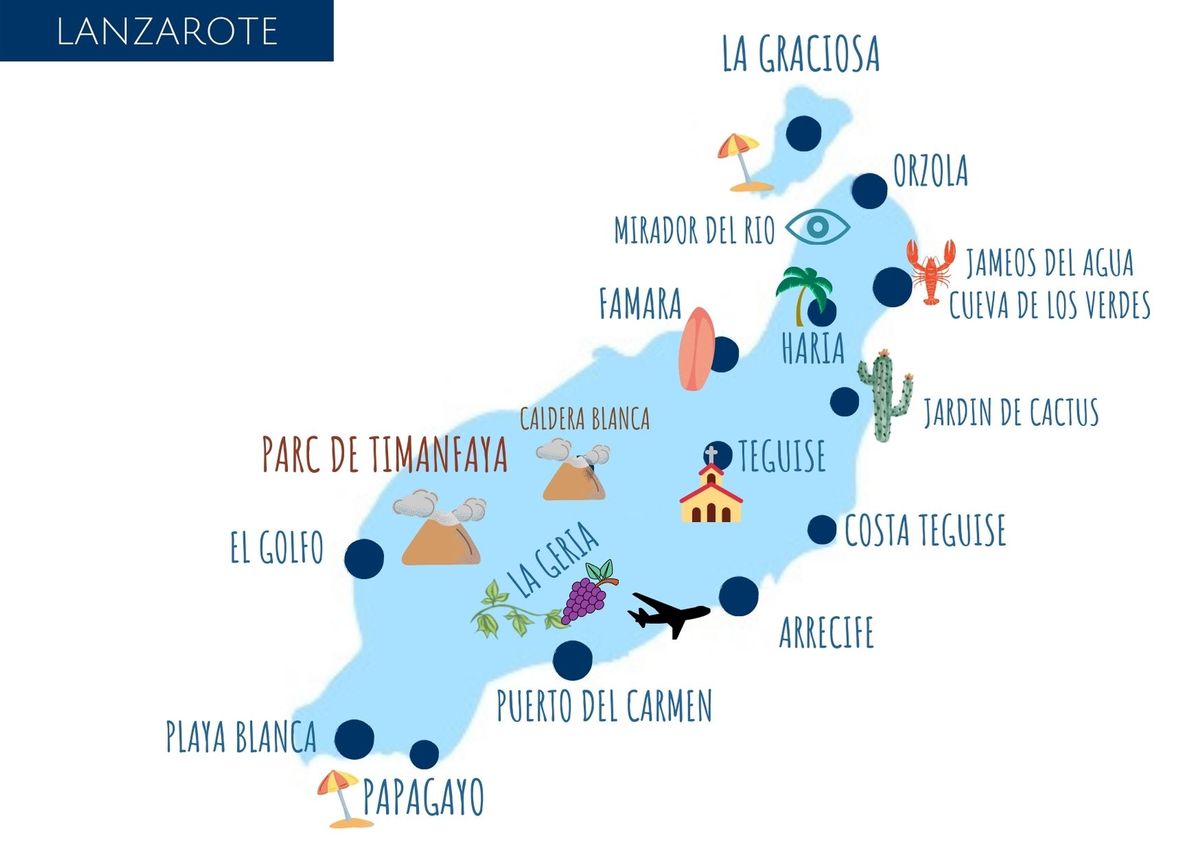 carte lanzarote