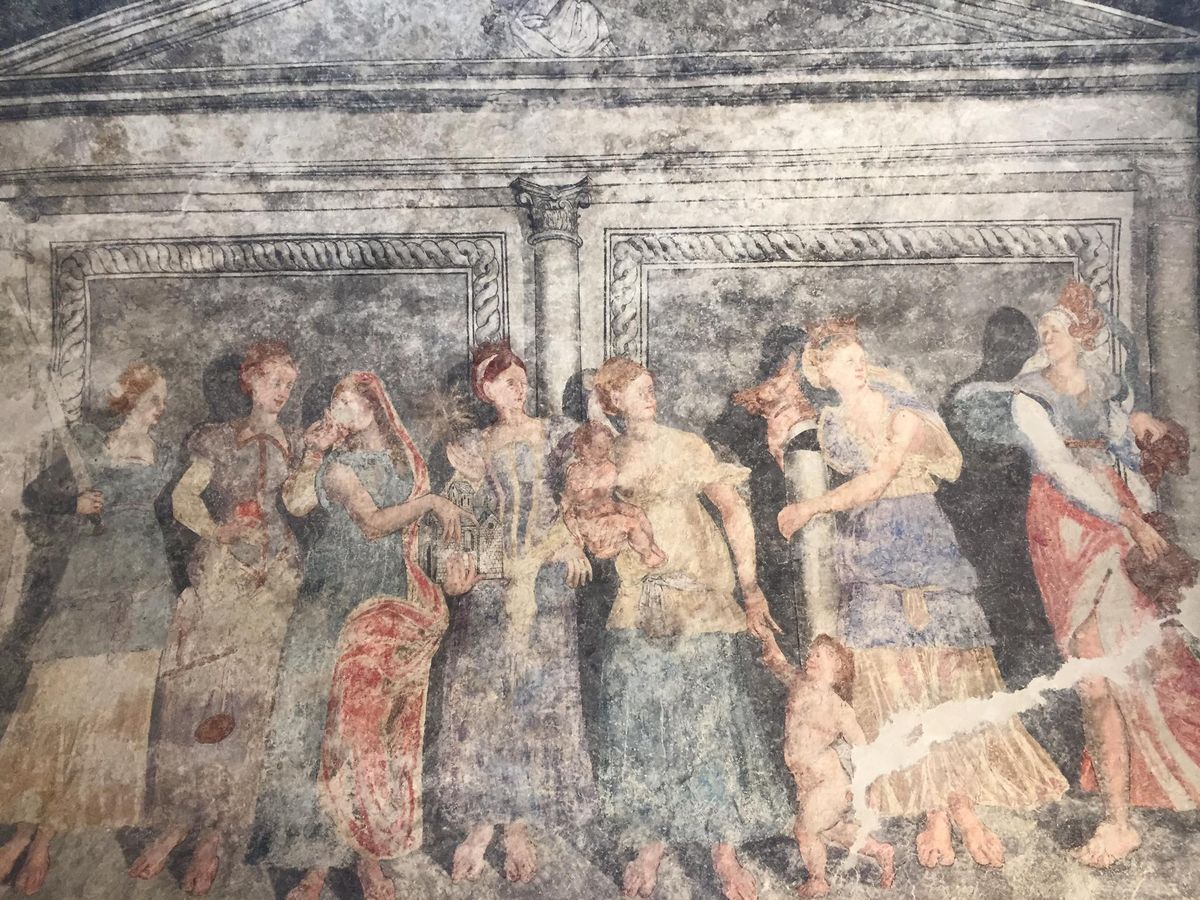 peintures eglise arties
