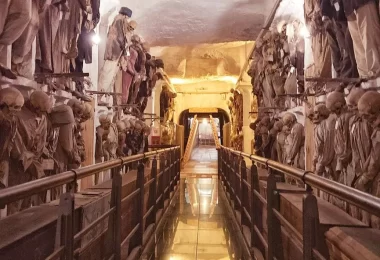 couloir des catacombes